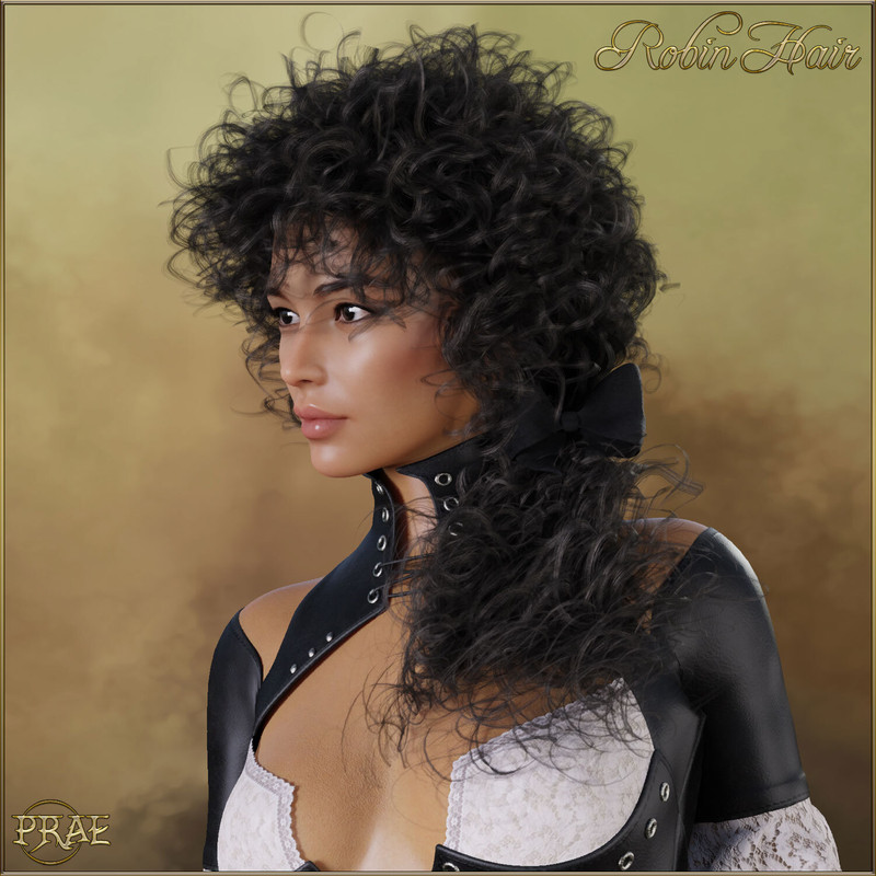 Prae-Robin Hair For G8F Daz