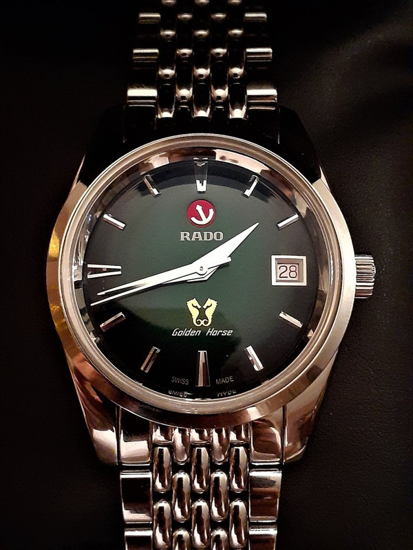 Rado golden horse online green