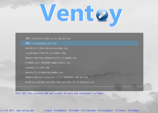 Ventoy v1.0.76 Multilingual + LiveCD