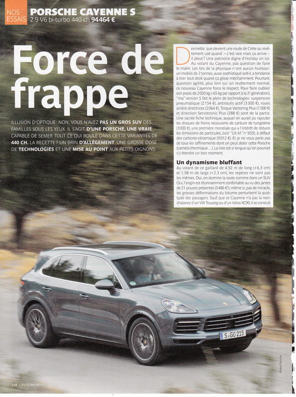 Porsche Cayenne S 2017 440 Ch AM 201801  (2)