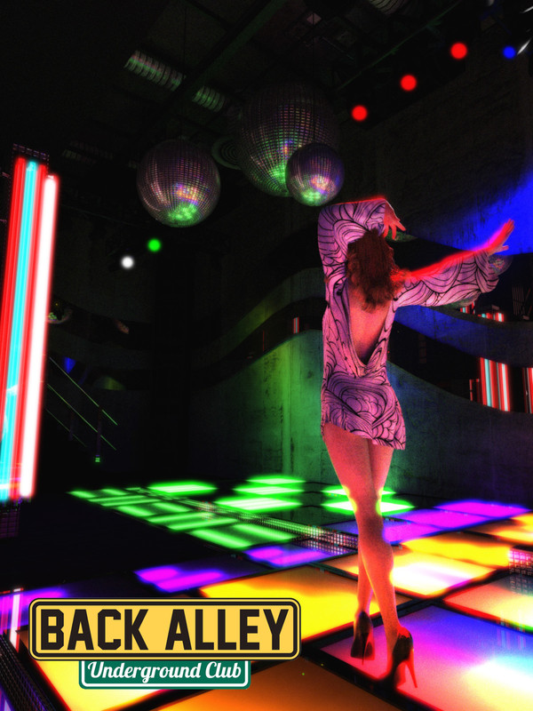 Back Alley Underground Club for DS Iray Back Alley Underground Club for DS Iray