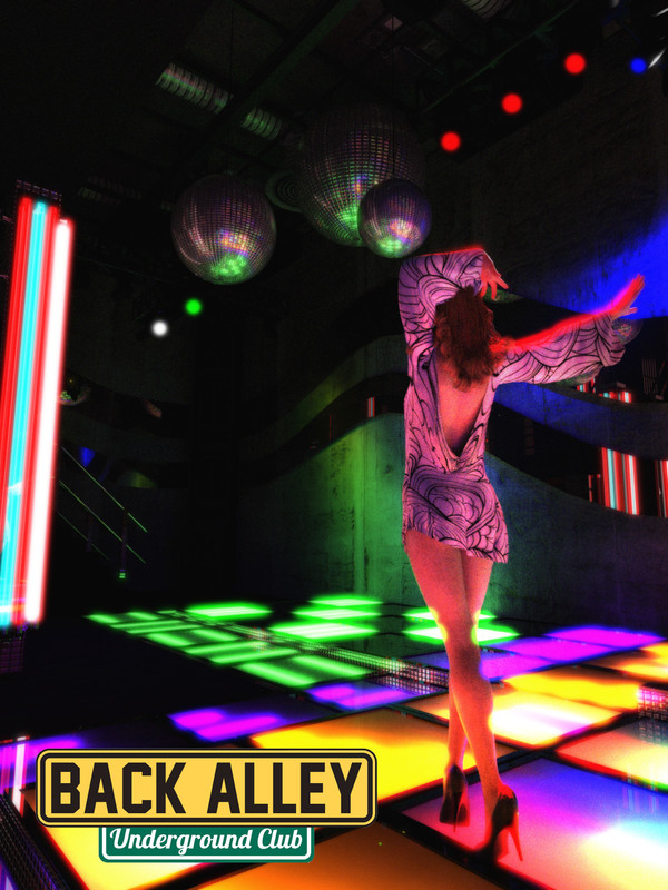 Back Alley Underground Club for DS Iray