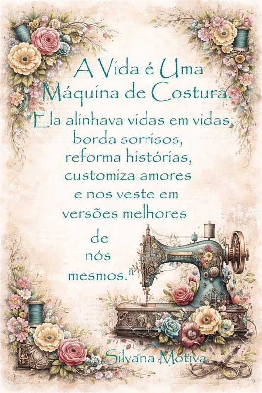 A Vida é uma Máquina de Costura