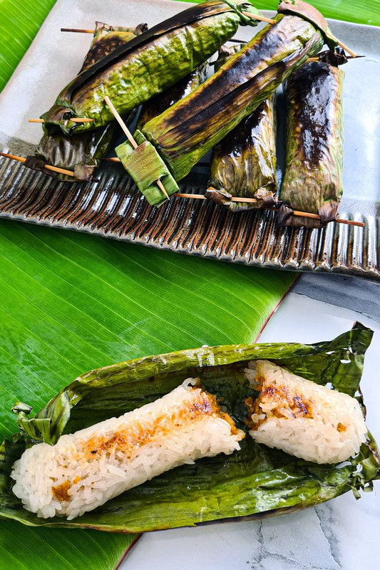 Vegan Pulut Panggang The Kampung Vegan