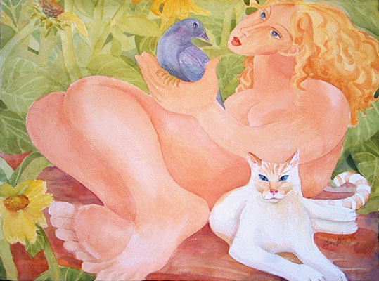 5-Woman-in-the-garden