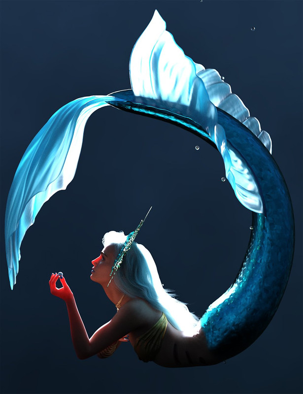 Mermaid Song Hierarchical Poses for Coral 8.1 Mermaid Song Hierarchical Poses for Coral 8.1