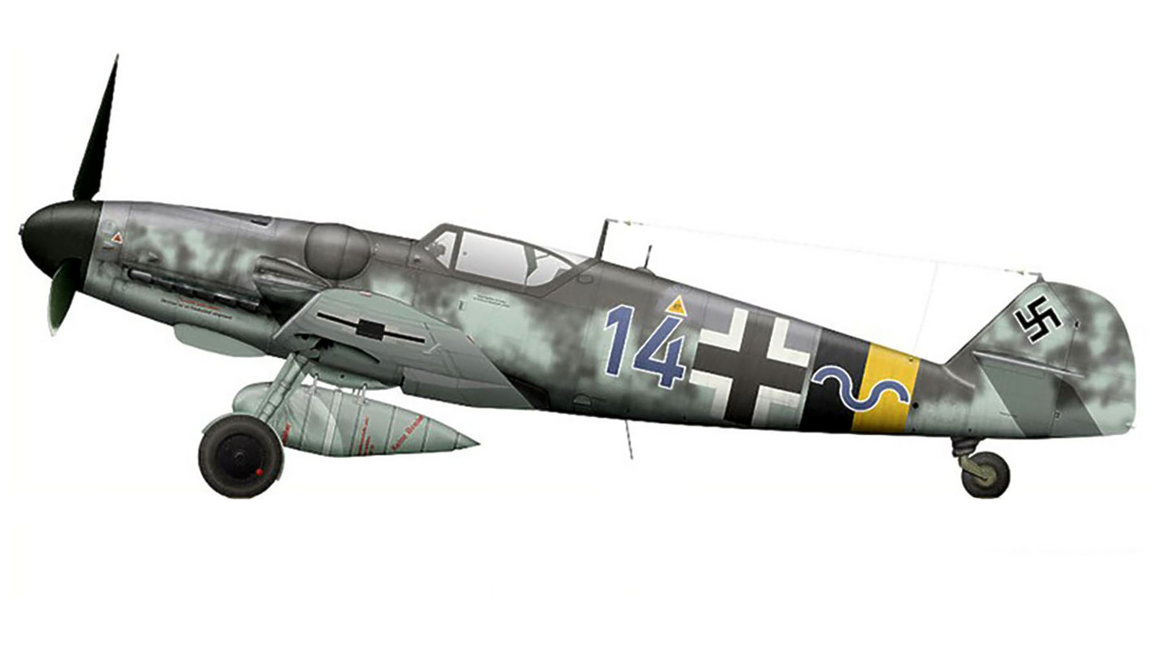 Messerschmitt-Bf-109-G14-R3-Erla-16-JG5-