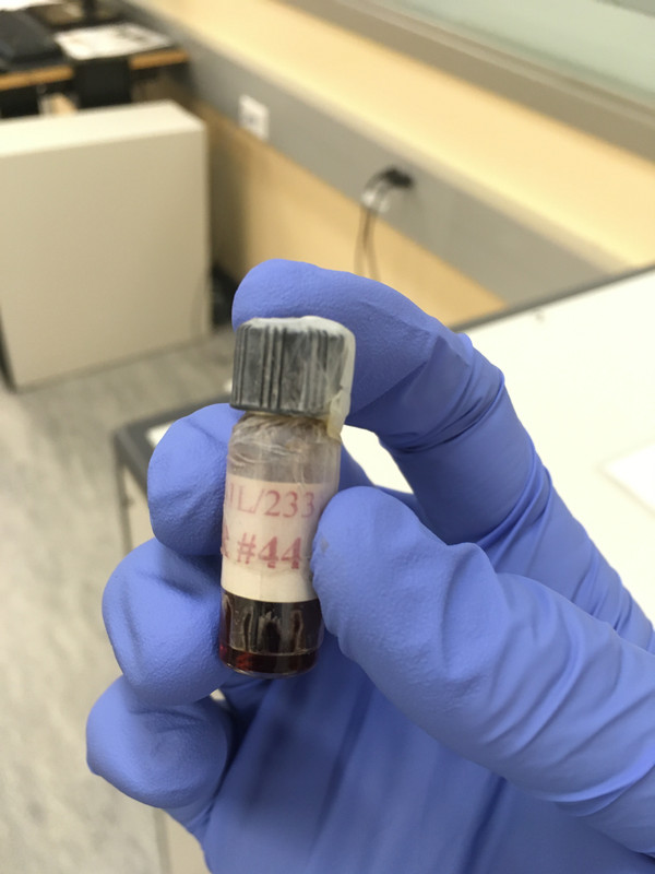 Organic Chemistry Lab Chemical Identification Exercise (Sample)