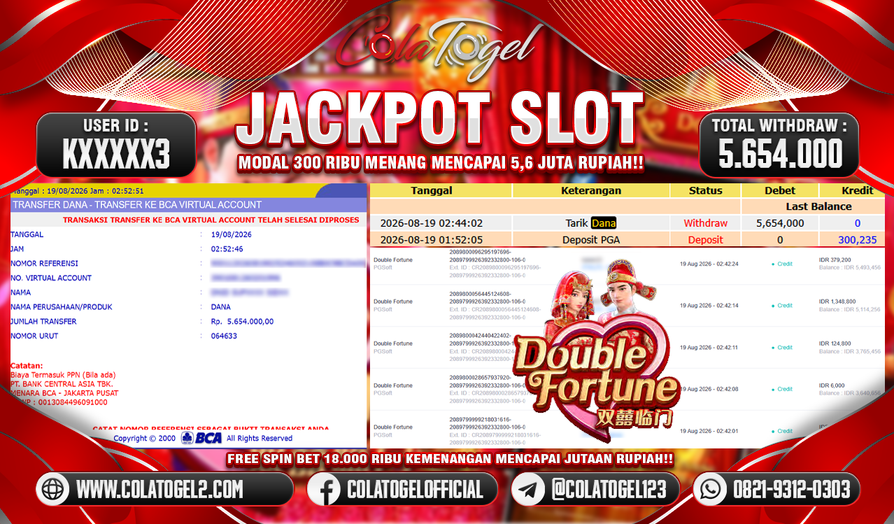 JACKPOT SLOT GACORR!!