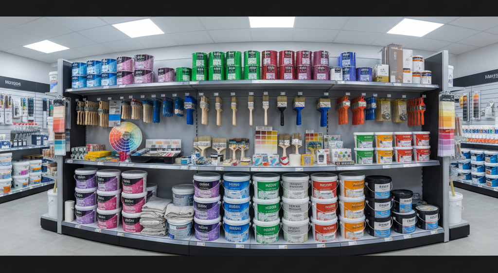 Paints Section