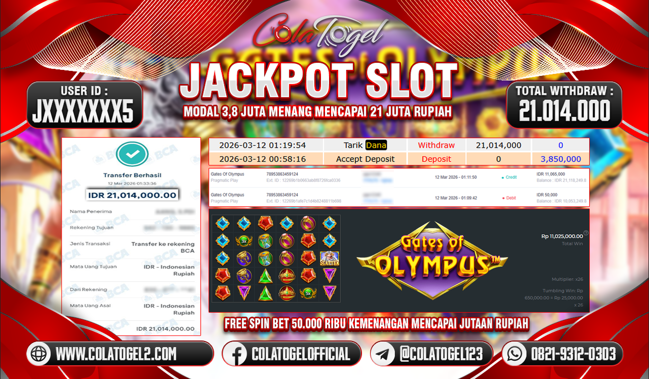 JACKPOT SLOT GACORR!!