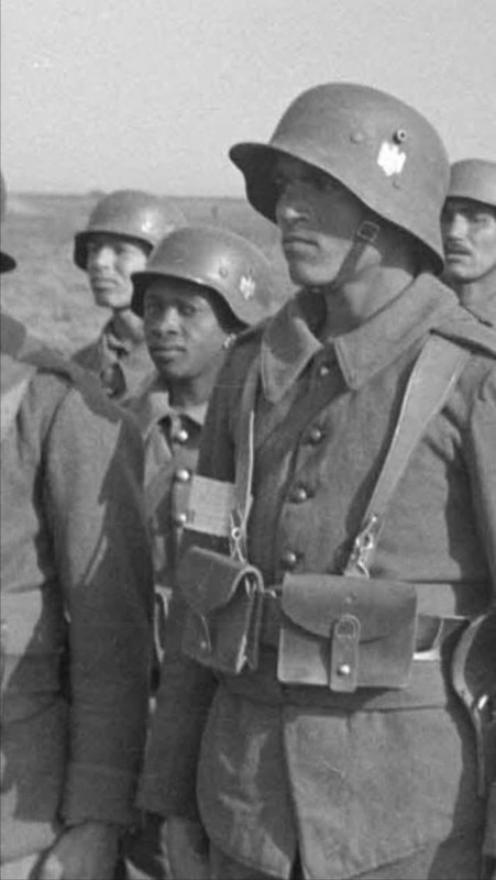 very rare photograph of black african soldier in stahelhelm v0 59zq08xvv7ef1