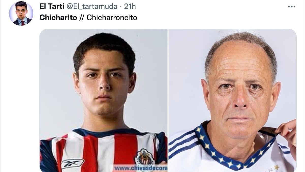 Este es el antes y después de Chicharito Hernández a 16 años de su debut