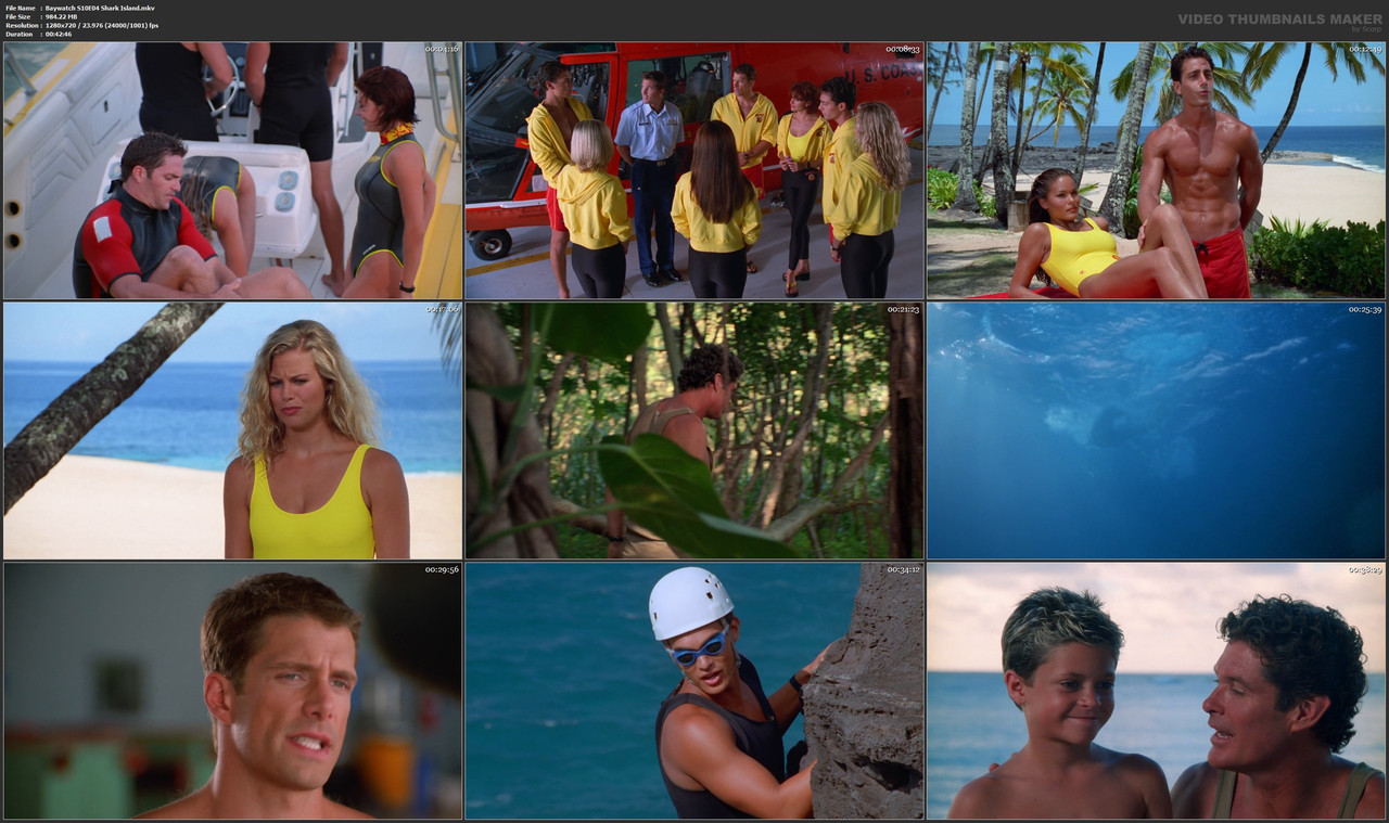 Baywatch S10E04 Shark Island.mkv
