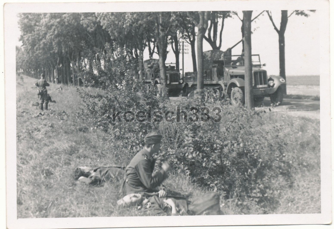 Flak Reg. Luftwaffe SdKfz Panzer Halbketten Groß