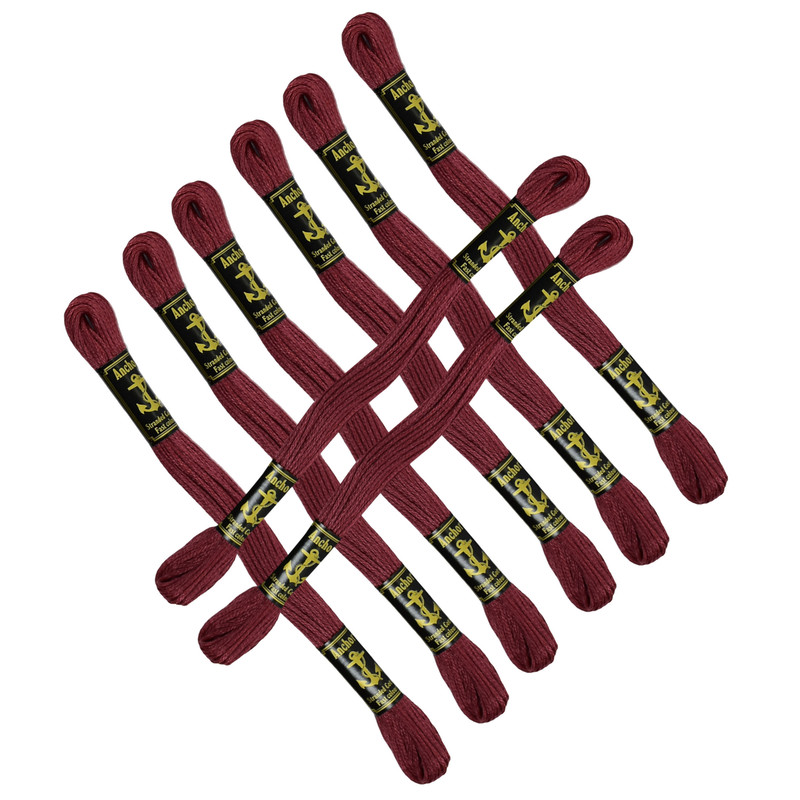 Hilos de anclaje mechones de algodón varados bordados a mano punto de cruz y punto largo - Imagen 34 de 129