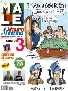 Il male di Vauro e Vincino N. 3 - 21 ottobre 2011