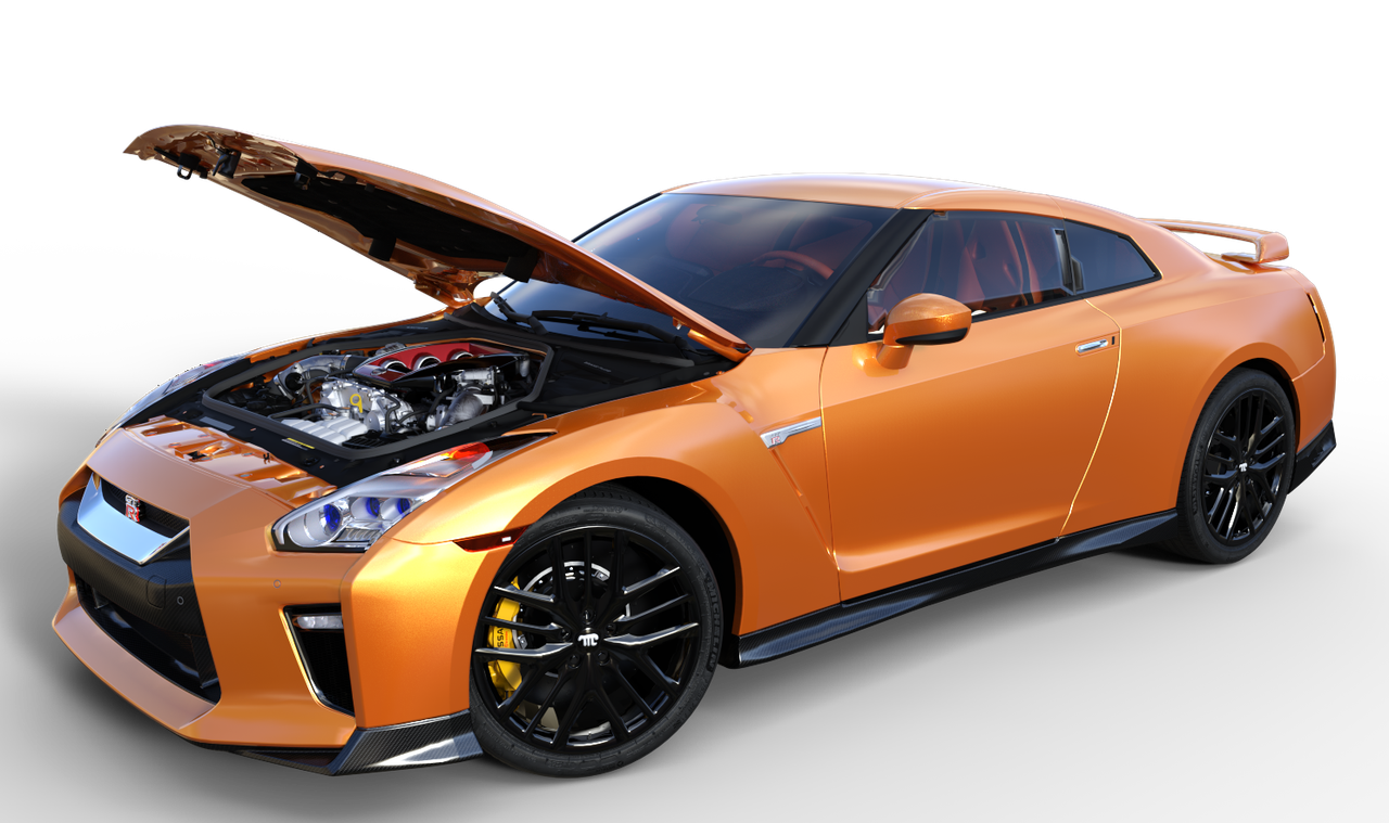 Nissan GT R 35 2017 For Daz3d