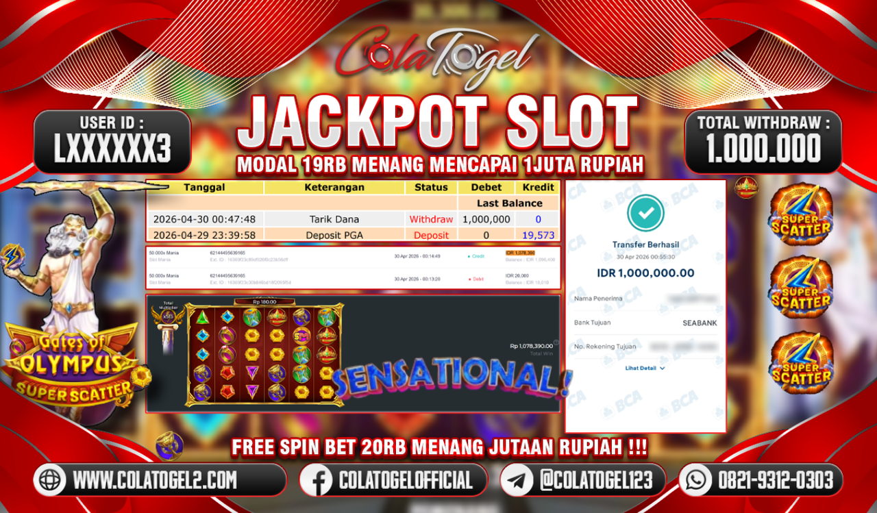 JACKPOT SLOT GACOR!!
