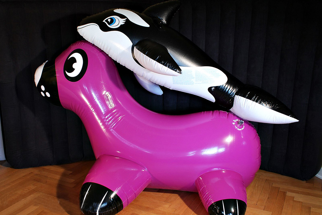 inflatable seal pool toy