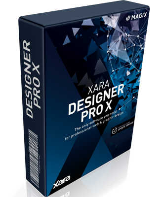 xara designer pro x features