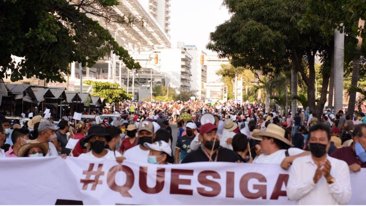 Así fue la marchan contra la Revocación del Mandato en CDMX