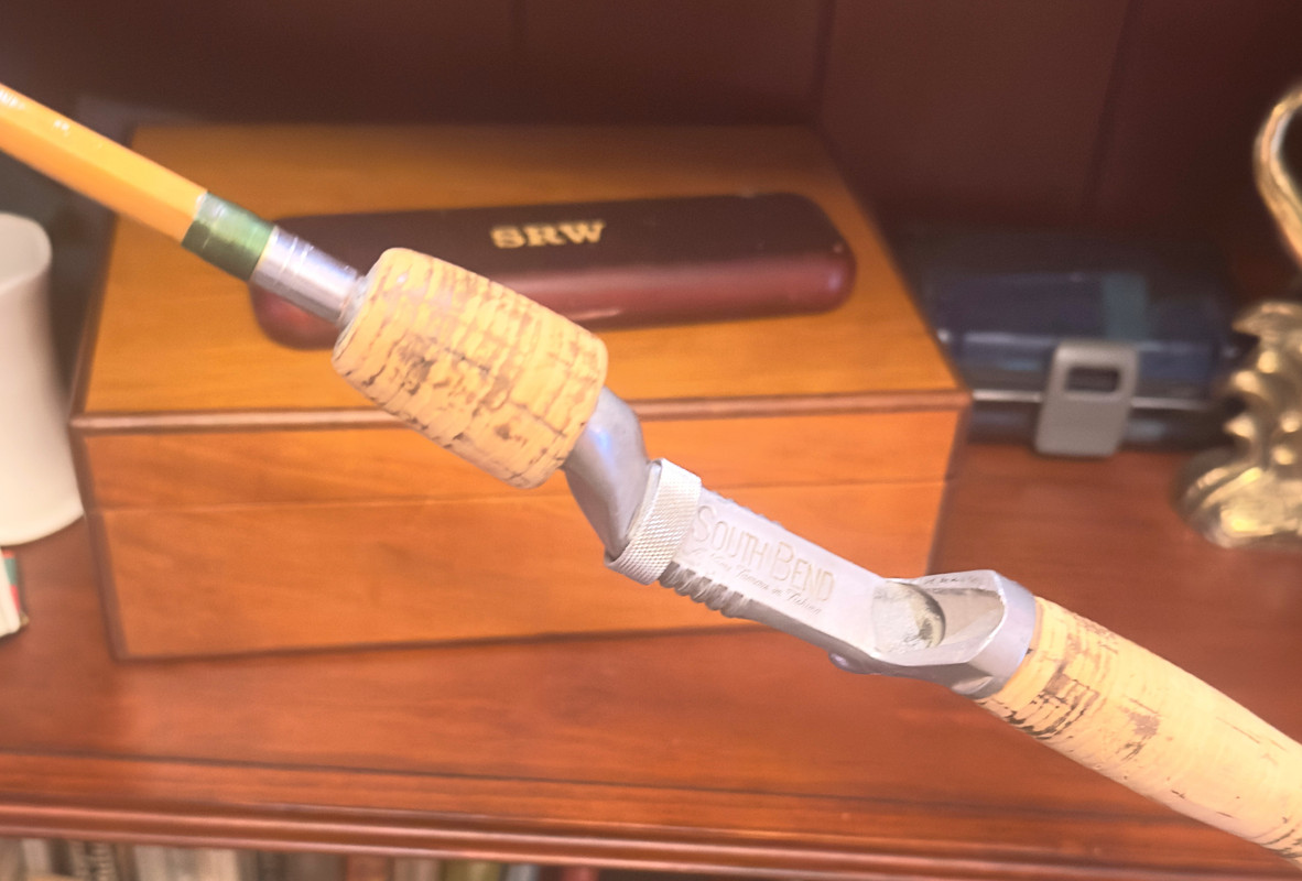 South Bend Bamboo Bait Casting Rod