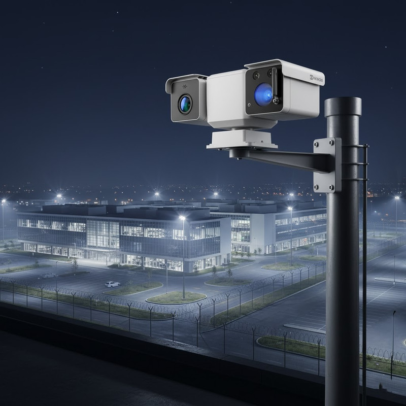 Câmera Ip Hikvision Hm-Td5537T-7/W Termografica