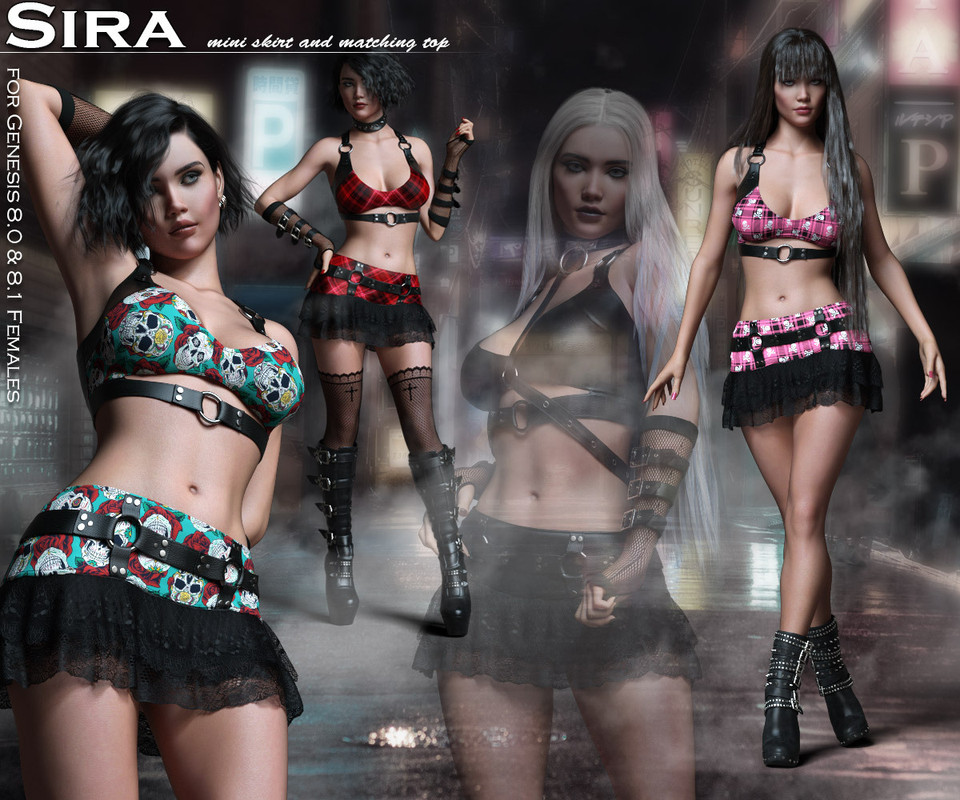 Sira for Genesis 8.0 and 8.1 Females Sira for Genesis 8.0 and 8.1 Females
