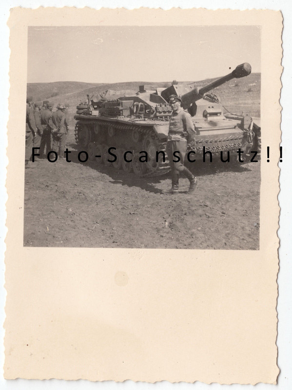 WH Sturmgeschütz Langrohr Hptm.Henneberg Steppenkampf in Rußland