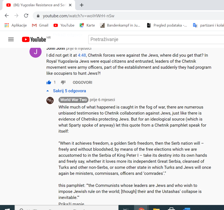 Četnici - Jevreji 1