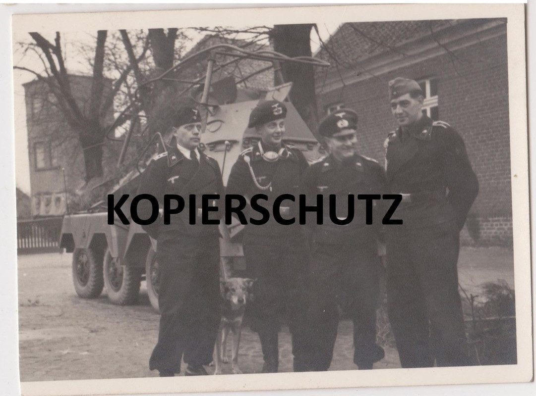 Sdkfz 232 8 Rad Panzer Spähwagen Polen Kennung Schutzmütze Balke