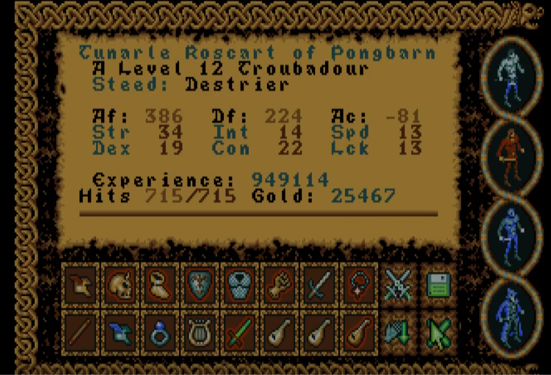 Four Crystals of Trazere