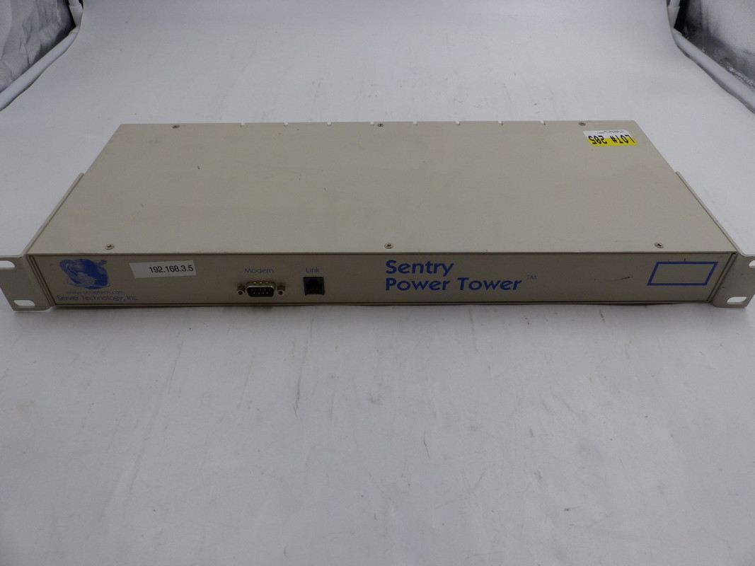 SERVER TECHNOLOGY SENTRY POWER TOWER XL DISTRIBUTION UNIT PTXL-H008-1-02