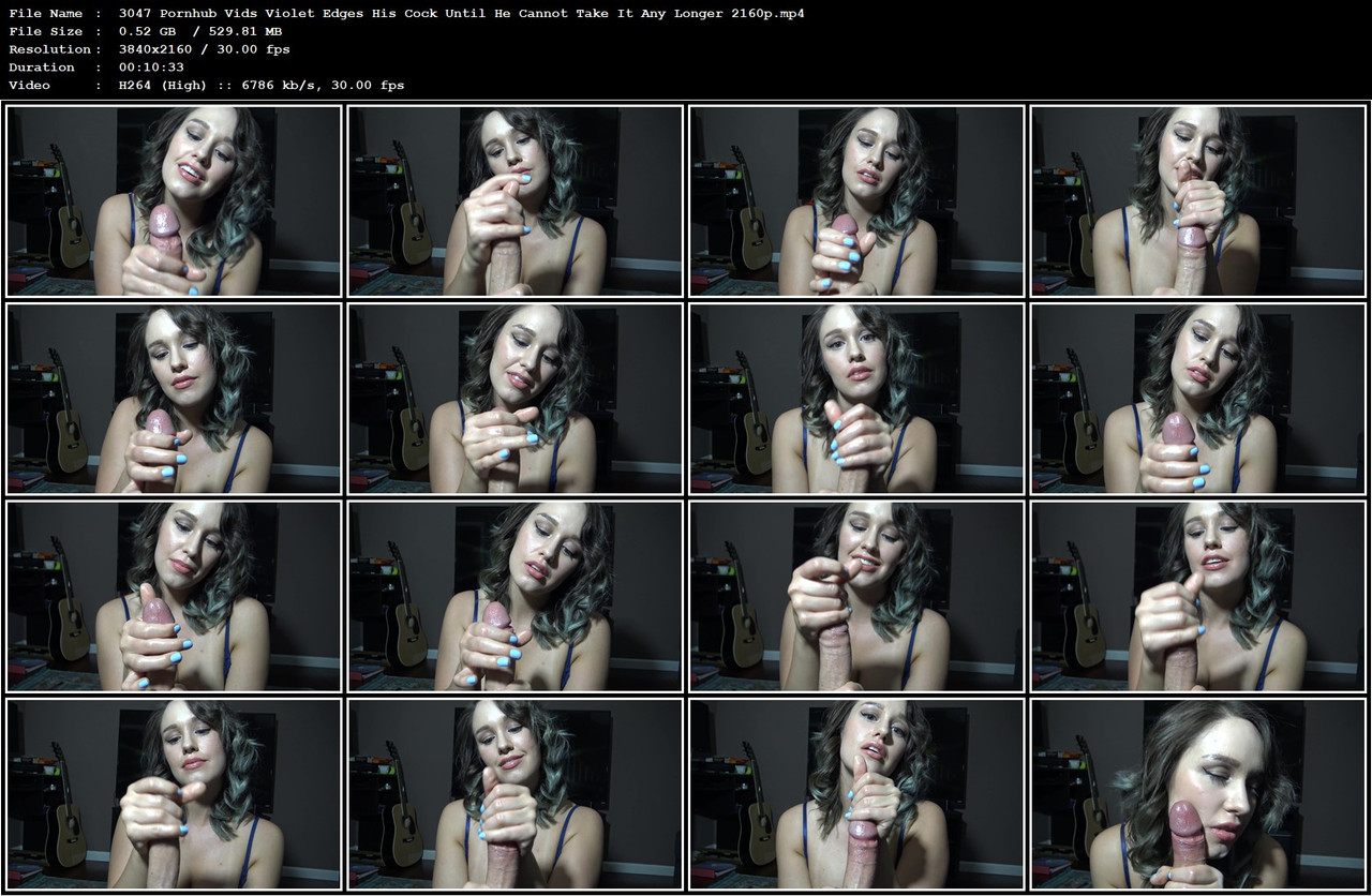 3047 Pornhub Vids Violet Edges His Cock Until He Cannot Take It Any Longer 2160p mp4