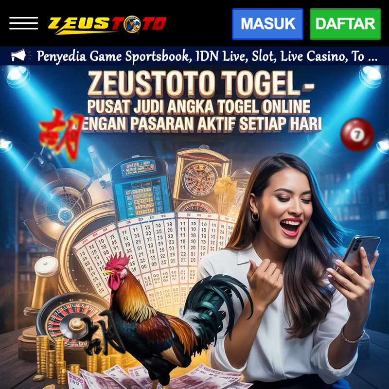 ZEUSTOTO TOGEL - Pusat Judi Angka Togel Online dengan Pasaran Aktif Setiap Hari image 1