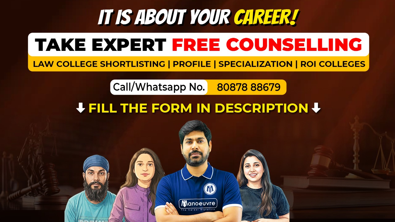 Get LAW Career Counselling By Experts