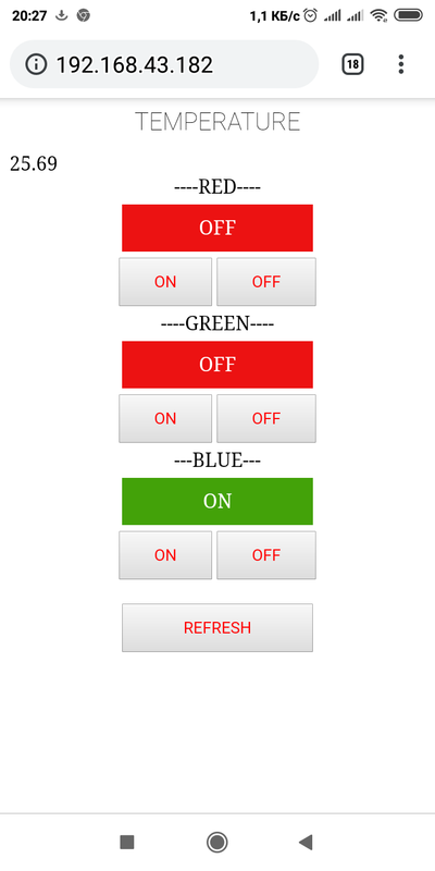   ESP8266+DS18B20     Android