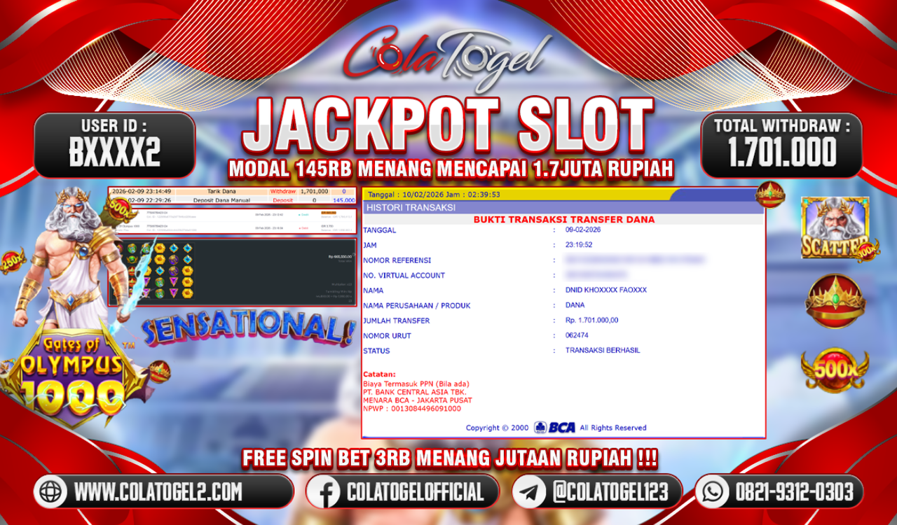 JACKPOT SLOT GACORR!!