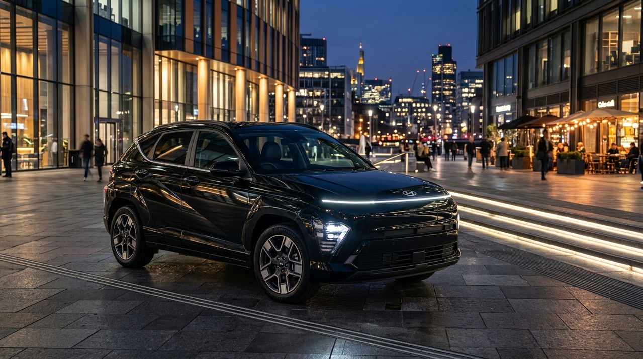 Hyundai Kona EV SX2 Ultimate in Abyss Black