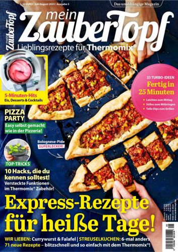 Cover: Mein Zaubertopf Magazin für Thermomix No 05 2023