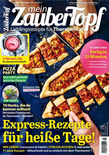 Cover: Mein Zaubertopf Magazin f&uuml;r Thermomix No 05 2023