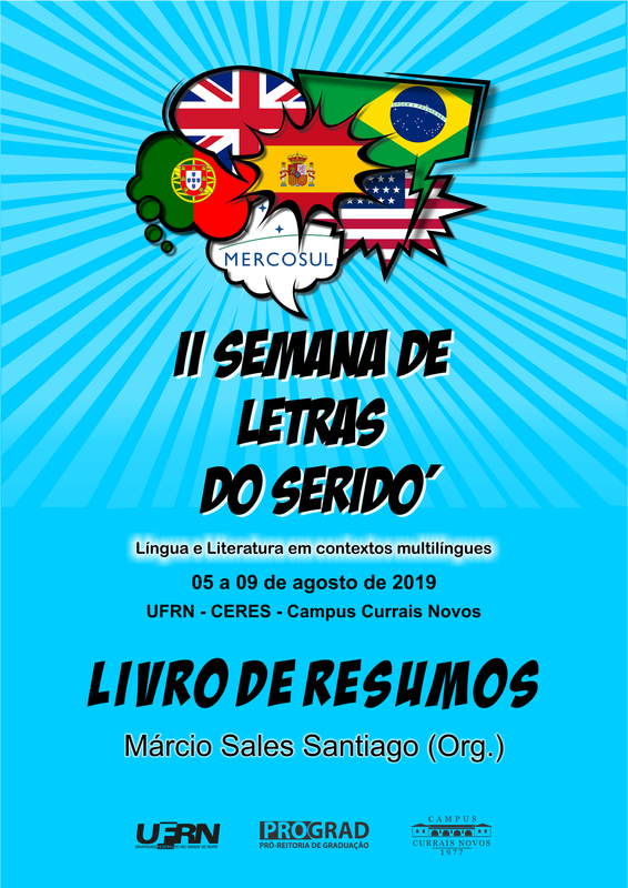 Livro de resumos da segunda Semana de Letras do Seridó