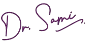Dr. Sami signature