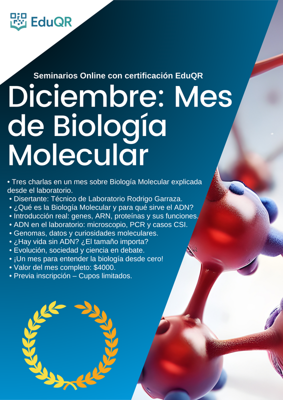 Flyer Mes de Biología Molecular