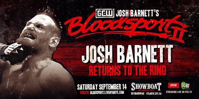 GCW Josh Barnetts Bloodsport II