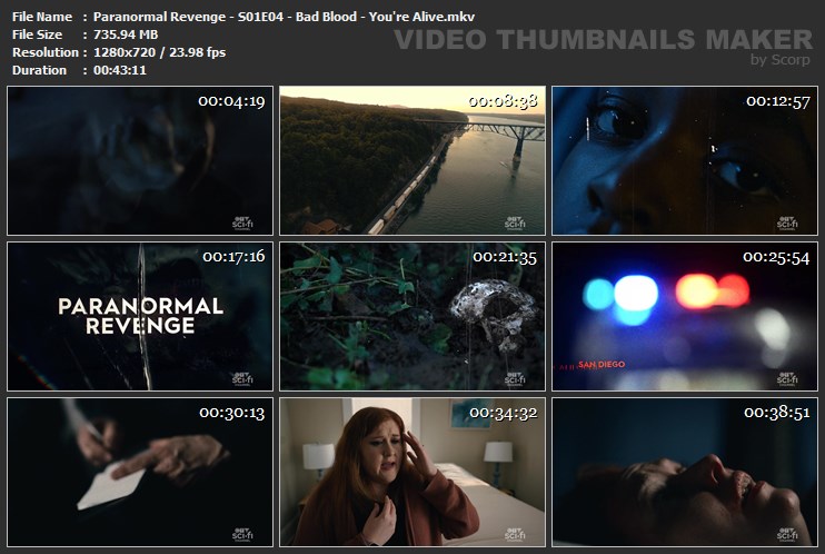 Paranormal Revenge - S01E04 - Bad Blood - You're Alive.mkv