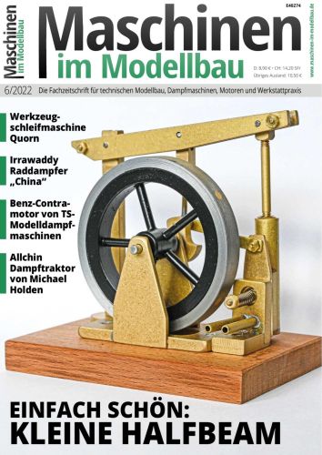 Cover: Maschinen im Modellbau Magazin Nr 06 2022