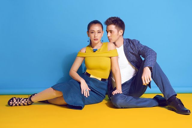 Pasangan selebriti Celine Evangelista dan Stefan William