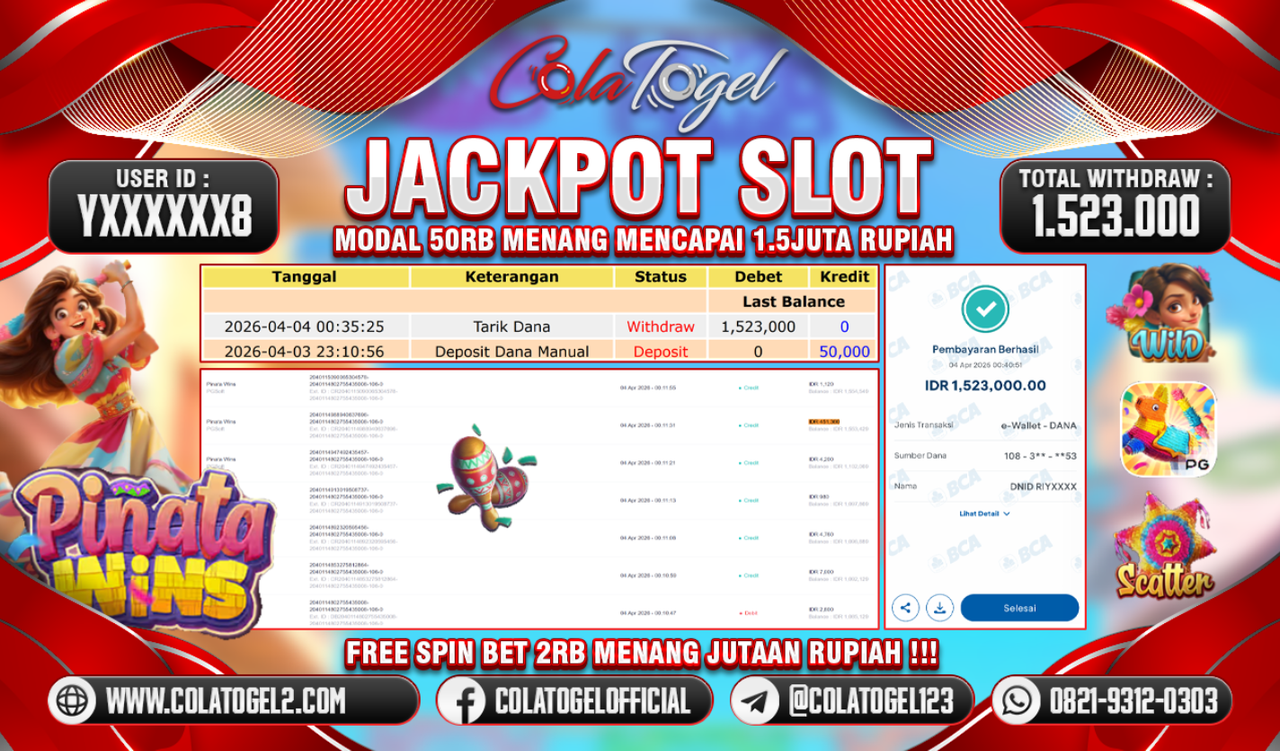 JACKPOT SLOT GACORR!!